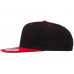 Кепка FlexFit 6089MT - Classic Snapback Black/Red